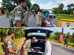 त्योहारों से पहले पुलिस सख्त, जिले भर में चला एंटी-क्राइम वाहन जांच अभियान
