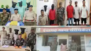सरायकेला : विशेष अभियान में 11 वांछित अपराधी गिरफ्तार, कई मामलों में किया गया सत्यापन 