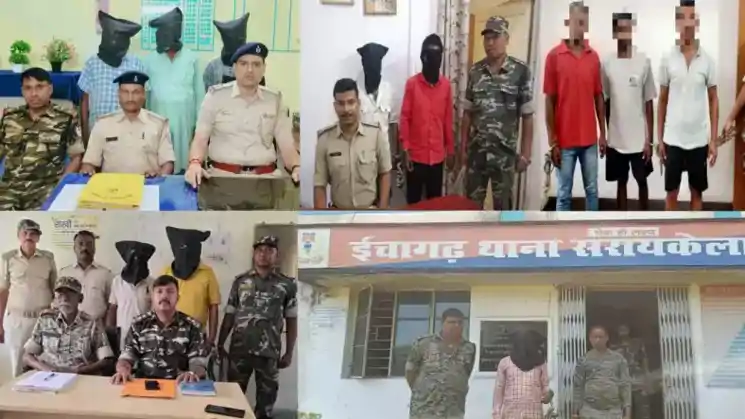 सरायकेला : विशेष अभियान में 11 वांछित अपराधी गिरफ्तार, कई मामलों में किया गया सत्यापन 