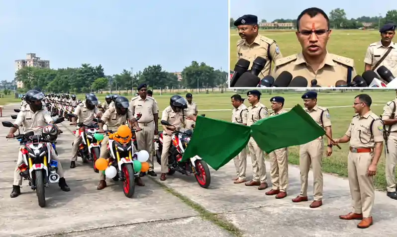 पुलिस की गश्ती होगी और तेज, SP ने GPS से लैस 53 नई बाइक किया रवाना पुलिस की गश्ती होगी और तेज, SP ने GPS से लैस 53 नई बाइक किया रवाना