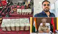 भू-माफिया के ठिकाने पर पुलिस की बड़ी छापेमारी, 27 लाख कैश व हथियार बरामद