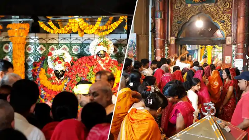 शारदीय नवरात्र: आरण्य देवी मंदिर में उमड़ी रही भक्तों की भीड़, सप्तमी को माता का भव्य श्रृंगार शारदीय नवरात्र: आरण्य देवी मंदिर में उमड़ी रही भक्तों की भीड़, सप्तमी को माता का भव्य श्रृंगार