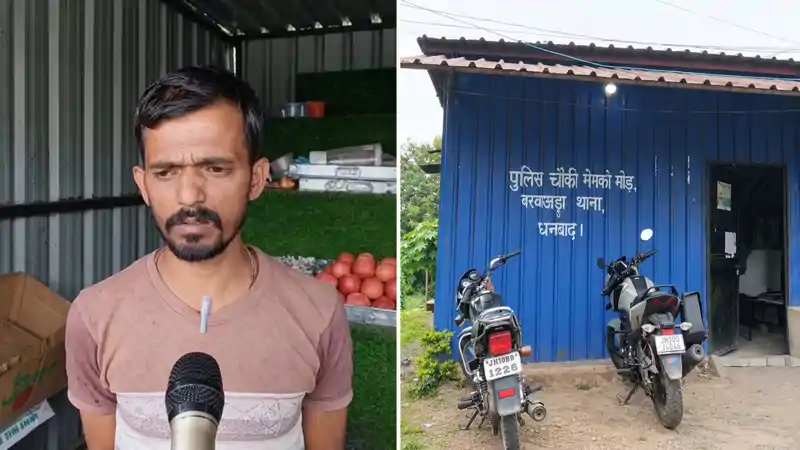 चेक पोस्ट से सटे दो दुकानों में चोरी, जूस मशीन, पंखा और बर्तन की चोरी