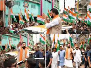 तिरंगा यात्रा में शामिल हुए CM सम्राट चौधरी, कहा-हर घर तिरंगा अभियान को जन-जन का अभियान बनाएं तिरंगा यात्रा में शामिल हुए CM सम्राट चौधरी, कहा-हर घर तिरंगा अभियान को जन-जन का अभियान बनाएं