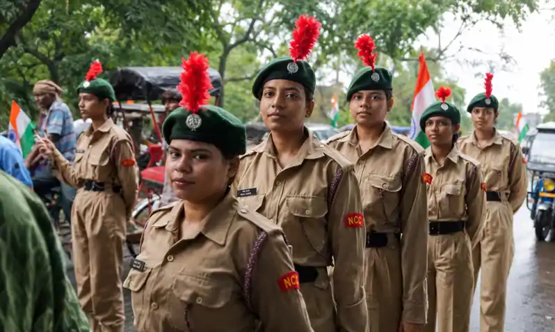बीएसएस महिला महाविद्यालय से एनसीसी कैडेट ने निकाली तिरंगा यात्रा बीएसएस महिला महाविद्यालय से एनसीसी कैडेट ने निकाली तिरंगा यात्रा