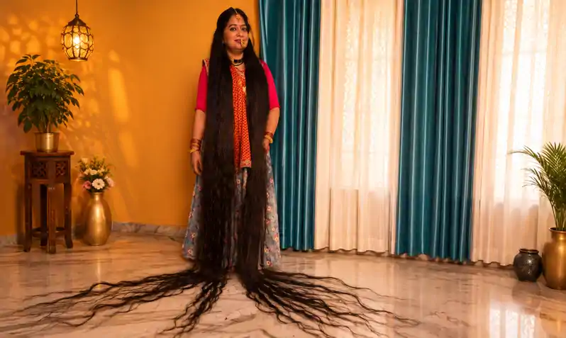 दुनिया में सबसे लंबे बाल, गिनीज बुक ऑफ वर्ल्ड रिकॉर्ड में शामिल हुआ रेनू धरीवाल का नाम दुनिया में सबसे लंबे बाल, गिनीज बुक ऑफ वर्ल्ड रिकॉर्ड में शामिल हुआ रेनू धरीवाल का नाम