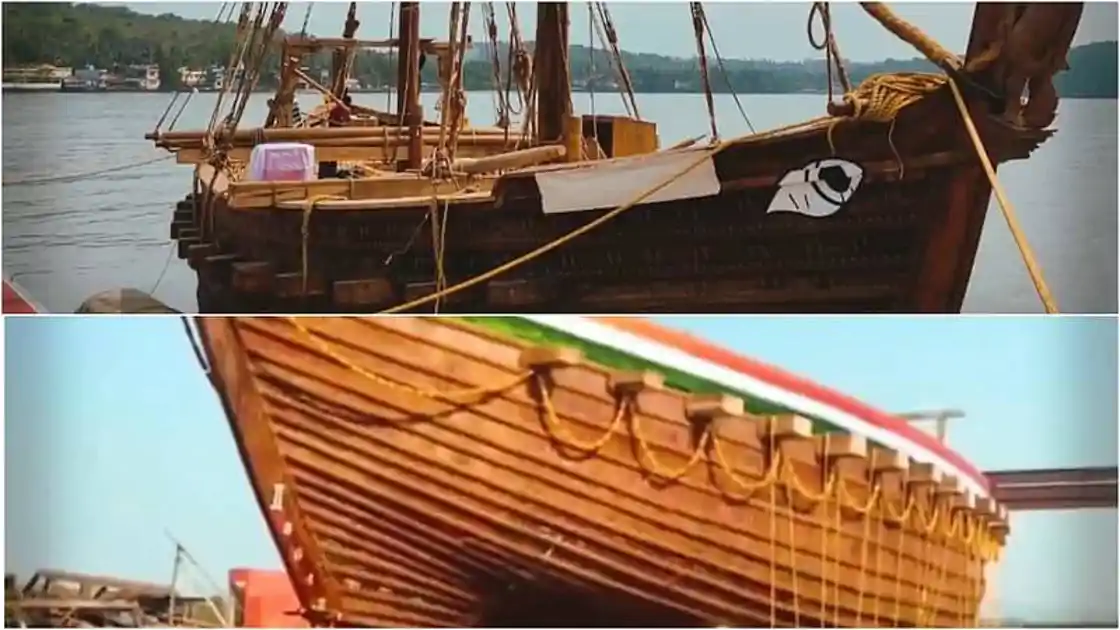 2000 साल पुरानी जहाज निर्माण कला का जीवंत उदाहरण बना INSV ‘कौंडिन्य’, 18 दिन की यात्रा के बाद मस्कट पहुंचा