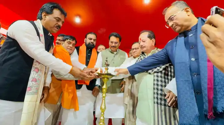 भाजपा किसान मोर्चा के दही-चूड़ा भोज में बड़ी संख्या में पहुंचे कार्यकर्ता, प्रदेश अध्यक्ष संजय सरावगी ने सभी को  दी मकर संक्रांति की शुभकामनाएं ‎  