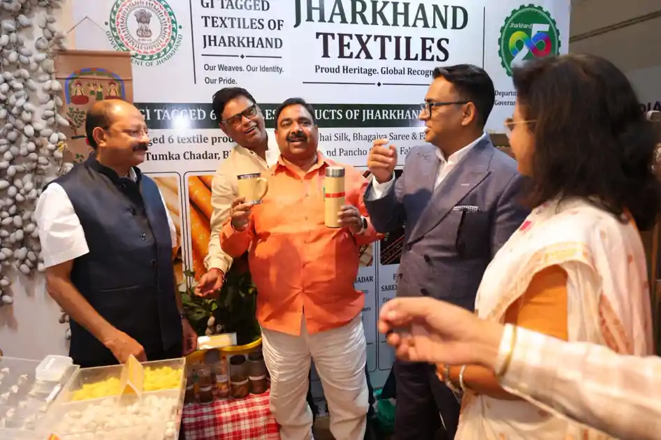 भारत टेक्स 2026 में झारखंड का जलवा, GI टैग वाले उत्पादों ने बटोरी सुर्खियां