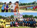 राज्य स्तरीय अंतर प्रमंडल बालक फुटबॉल प्रतियोगिता का भव्य शुभारंभ, DM-SP ने किया उद्घाटन