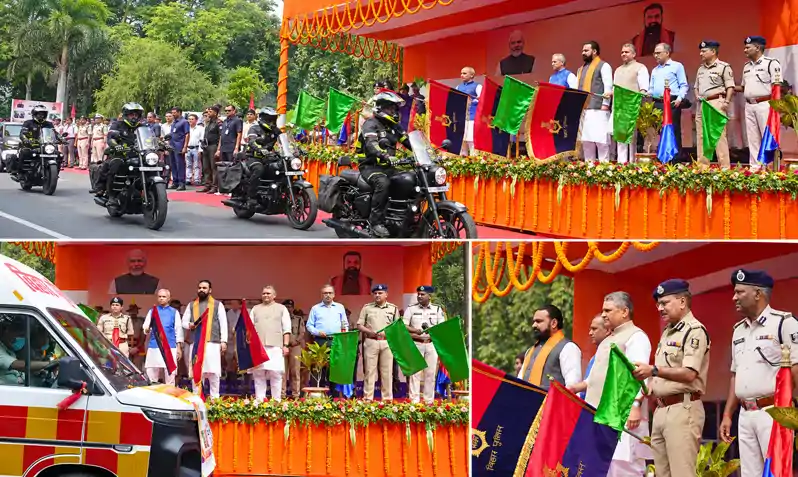 मुख्यमंत्री ने राष्ट्रीय एकता दिवस परेड-2026 के अवसर पर राष्ट्रीय मोटरसाइकिल रैली में शामिल बिहार मोटरसाइकिल दल को हरी झंडी दिखाकर किया रवाना मुख्यमंत्री ने राष्ट्रीय एकता दिवस परेड-2026 के अवसर पर राष्ट्रीय मोटरसाइकिल रैली में शामिल बिहार मोटरसाइकिल दल को हरी झंडी दिखाकर किया रवाना