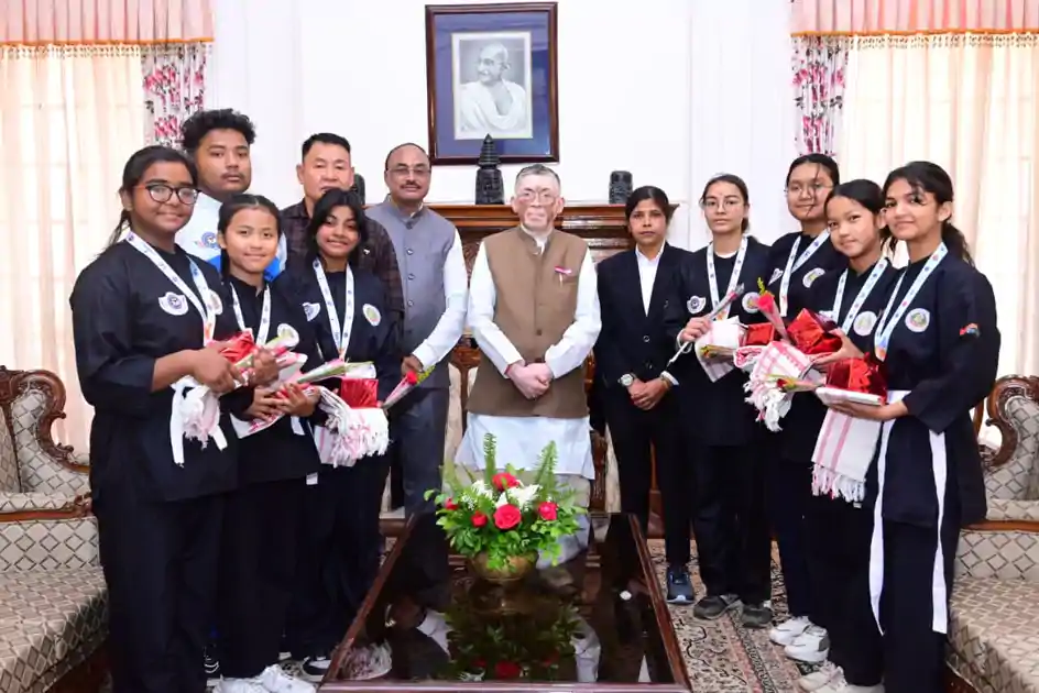 पैचक सिलाट में झारखंड की बेटियों का जलवा, राज्यपाल ने खिलाड़ियों को किया सम्मानित