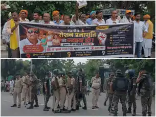 रौशन पंडित हत्याकांड पर उबाल, सुपौल में प्रदर्शन, पुलिस से झड़प, DM-SP से मिले परिजन