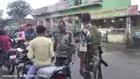 पुलिस ने अपनाया सख्त रूख, वाहन चेकिंग अभियान में दर्जनों वाहन की जांच