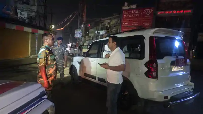 लापरवाही पड़ी भारी! SSP के निरीक्षण में हिंदपीढ़ी थाना प्रभारी पर गिरी गाज