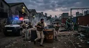 पुलिस का हथियार छिन भाग रहे बदमाश का एनकाउंटर, पैर में लगी गोली