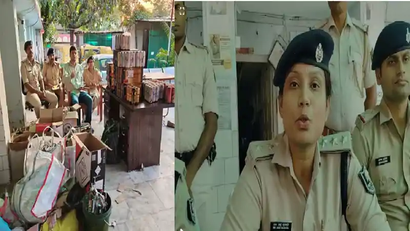 पटना में पुलिस की बड़ी कार्रवाई, शराब और गैस की कालाबाजारी का भंडाफोड़, पति-पत्नी गिरफ्तार