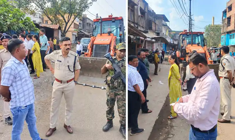 उपायुक्त के निर्देश पर धनबाद जिले में अतिक्रमण के विरुद्ध सघन अभियान जारी उपायुक्त के निर्देश पर धनबाद जिले में अतिक्रमण के विरुद्ध सघन अभियान जारी