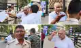 साकची राजेंद्र नगर विवाद को लेकर अनुपम ने उपायुक्त कार्यालय के पास किरोसिन तेल छिड़कर आत्मदाह करने का किया प्रयास