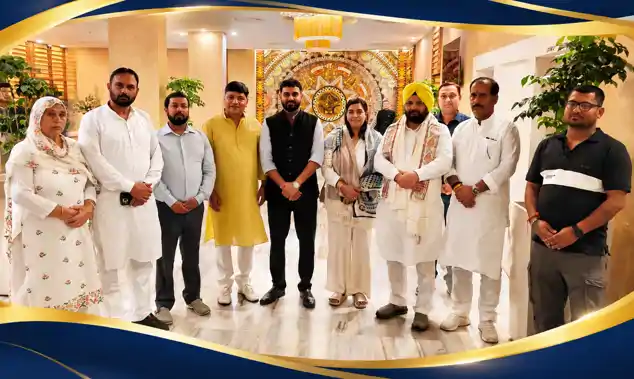 पटना पहुंचे पंजाब के कैबिनेट मंत्री, लोजपा नेता ने किया स्वागत-Punjab Cabinet Minister arrives in Patna; LJP leader welcomes him पटना पहुंचे पंजाब के कैबिनेट मंत्री, लोजपा नेता ने किया स्वागत-Punjab Cabinet Minister arrives in Patna; LJP leader welcomes him