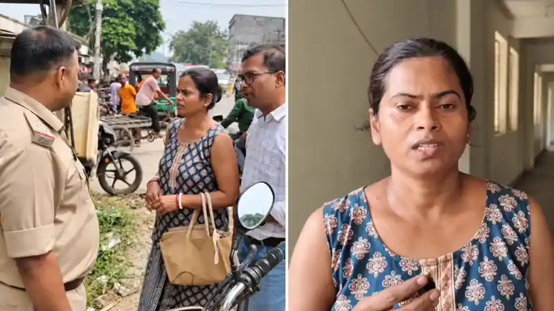महिला से दिनदहाड़े चेन छिनतई, बाइक सवार दो बदमाश फरार महिला से दिनदहाड़े चेन छिनतई, बाइक सवार दो बदमाश फरार