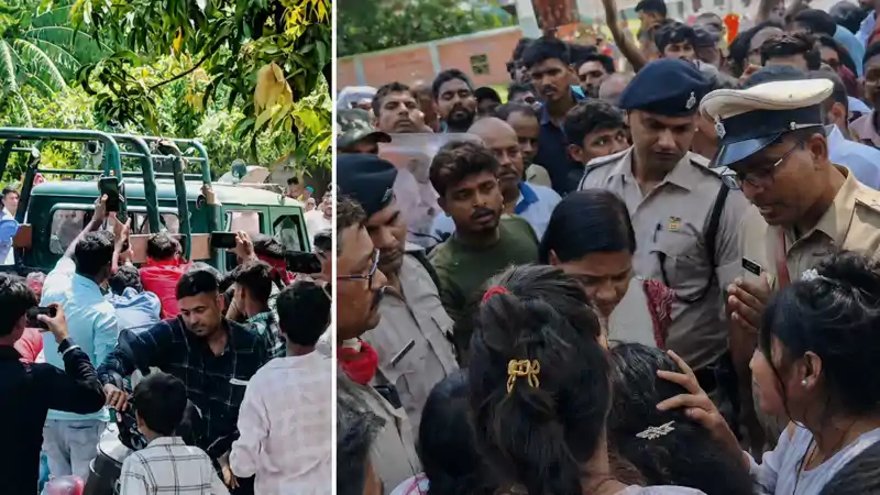 बाघ के हमले में किसान की मौत, ग्रामीणों ने सड़क जाम कर किया हंगामा