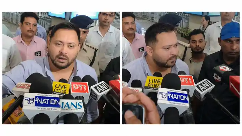 'पुलिसिया स्टेट' नहीं बनने देंगे बिहार को, शराबबंदी सत्ता पक्ष का रैकेट, दिल्ली से लौटते ही गरजने लगे तेजस्वी
