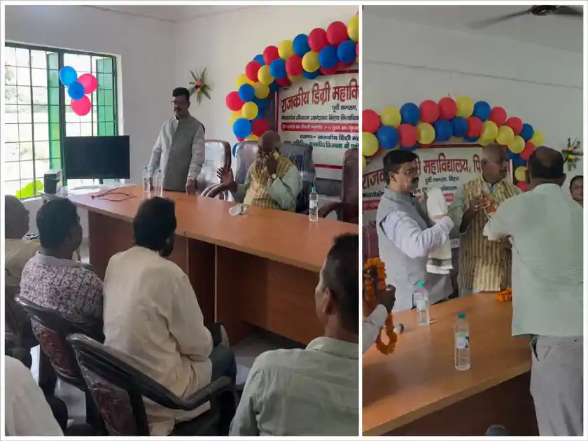मोतिहारी में डिग्री कॉलेज उद्घाटन कार्यक्रम में अव्यवस्था, विधायक प्रमोद कुमार का वीडियो वायरल