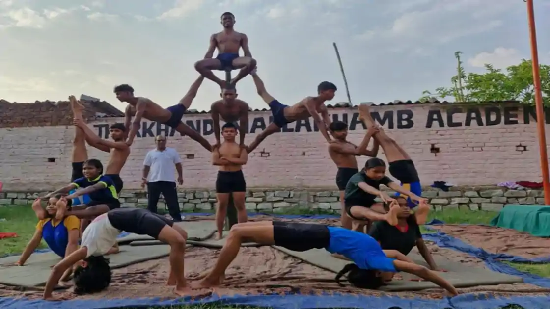अंतर्राष्ट्रीय मलखंब दिवस पर रांची में प्रतिभा का प्रदर्शन, खिलाड़ियों ने दिखाया अद्भुत कौशल