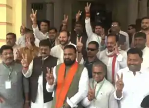 राज्यसभा चुनाव: NDA की वोटिंग पूरी, 3 कांग्रेसी विधायक गायब, RJD MLA फैसल का इंतजार