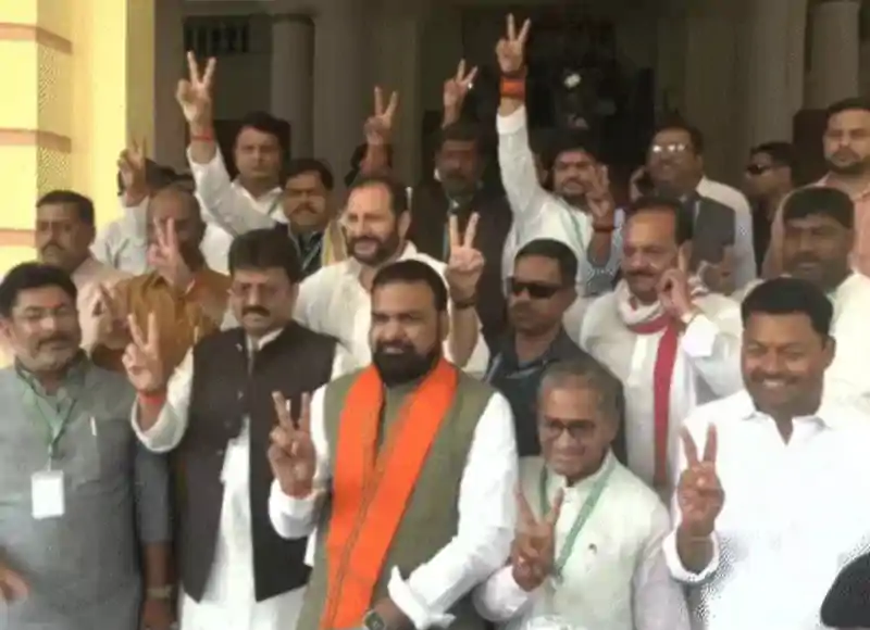 राज्यसभा चुनाव: NDA की वोटिंग पूरी, 3 कांग्रेसी विधायक गायब, RJD MLA फैसल का इंतजार Bihar vidhansabha election