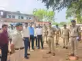 दुर्गा पूजा: डीएम-एसपी ने किया सोन नदी घाट व महुली घाट का निरीक्षण