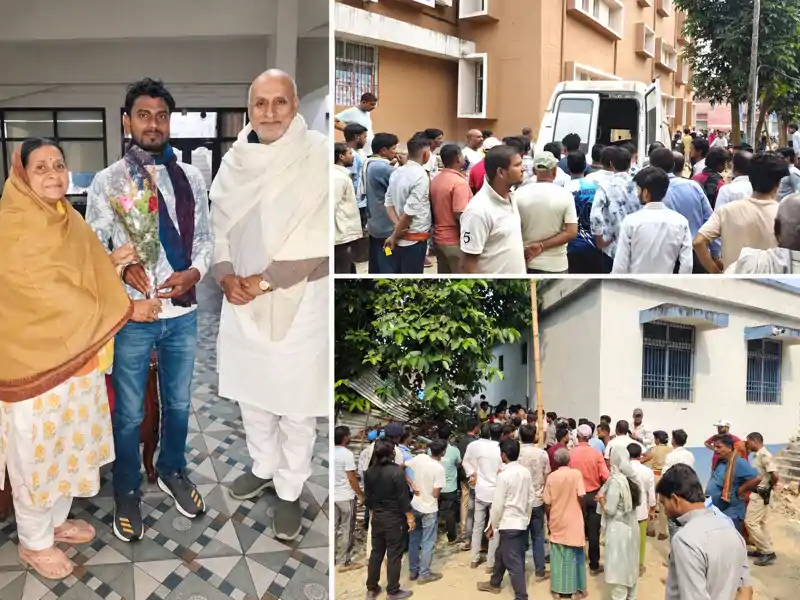 RJD विधायक प्रो. चंद्रशेखर के ममेरे भाई की गोली मारकर हत्या, इलाके में सनसनी RJD विधायक प्रो. चंद्रशेखर के ममेरे भाई की गोली मारकर हत्या, इलाके में सनसनी