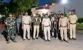 दुर्गा पूजा को शांतिपूर्ण मनाने को लेकर फ्लैग मार्च, एसडीपीओ ने दिया शांति का संदेश