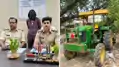 चोरी हुआ जॉन डियर ट्रैक्टर बरामद, एक आरोपी गिरफ्तार