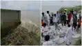 गंडक का तांडव! जमीन-मकान निगल रही नदी, कटाव से दहशत में लोग