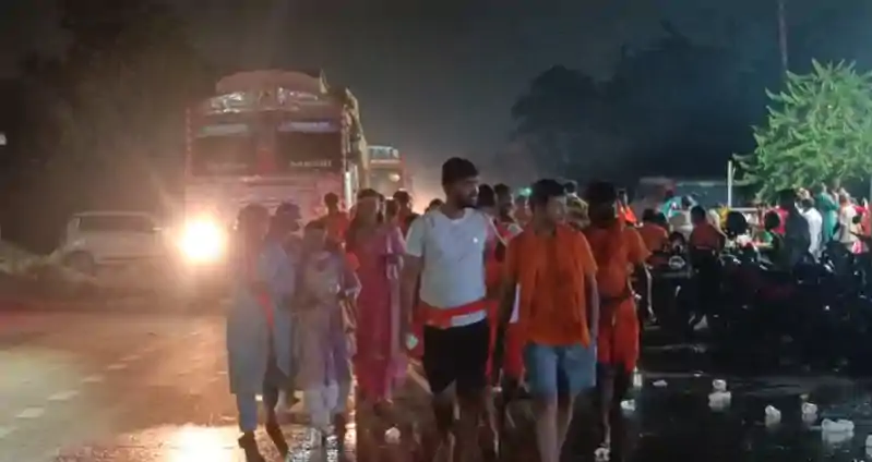 कांवडियां पथ में बदइंतजामी, अनहोनी की आशंका से कांवडियों में असुरक्षा का माहौल