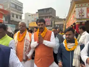भाजपा प्रदेश अध्यक्ष दरभंगा और मिथिला के प्रमुख धर्मस्थलों में पहुंचकर लिया आशीर्वाद, कार्यकर्ताओं और आमजन में दिखा उत्साह