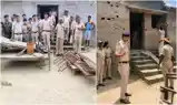 फरार हत्यारोपी पर कसा शिकंजा, न्यायालय के आदेश पर घर की हुई कुर्की