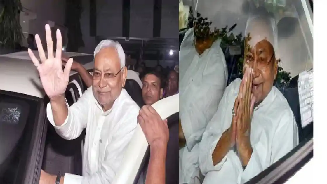 दिल्ली में नए सियासी ठिकाने पर नीतीश कुमार का गृह प्रवेश, जेडीयू के शीर्ष नेताओं के साथ पहुंचे राजधानी