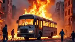 मक्का से मदीना जा रही बस और टैंकर की भीषण टक्कर, 42 भारतीय तीर्थयात्रियों जिंदा जले 