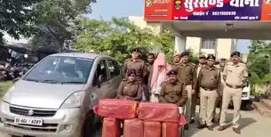 सीतामढ़ी बॉर्डर पर पुलिस की बड़ी कार्रवाई, नेपाल से लाया जा रहा एक क्विंटल गांजा जब्त
