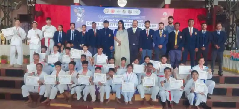 रांची में संपन्न हुई द्वितीय सिकोकई झारखंड ओपन कराटे चैंपियनशिप, मेजबान टीम ने मारा बाजी रांची में संपन्न हुई द्वितीय सिकोकई झारखंड ओपन कराटे चैंपियनशिप, मेजबान टीम ने मारा बाजी