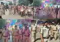 दुर्गा पूजा को लेकर जमुई पुलिस अलर्ट, शहर में निकाला गया फ्लैग मार्च