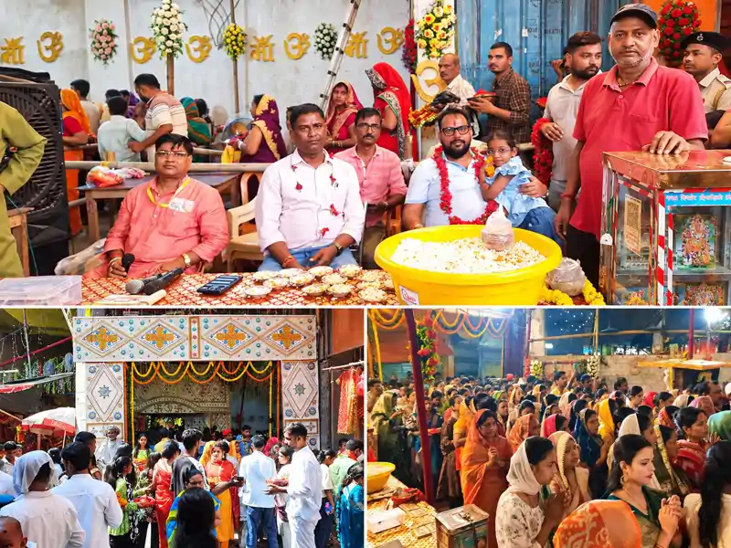 सप्तमी को मां आरण्य देवी के दर्शन के लिए उमड़ी आस्था, हजारों की संख्या में भक्तों ने माता के दरबार में टेका मत्था सप्तमी को मां आरण्य देवी के दर्शन के लिए उमड़ी आस्था, हजारों की संख्या में भक्तों ने माता के दरबार में टेका मत्था