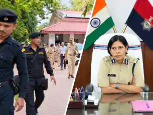  प्रभारी DGP प्रीता वर्मा ने की विधि-व्यवस्था की समीक्षा, SSP समेत कई अधिकारी रहे मौजूद