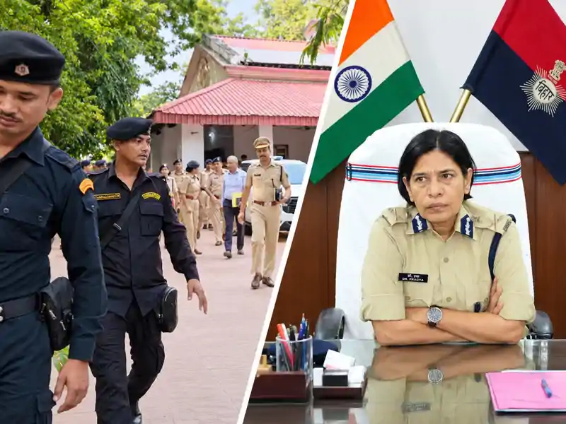  प्रभारी DGP प्रीता वर्मा ने की विधि-व्यवस्था की समीक्षा, SSP समेत कई अधिकारी रहे मौजूद