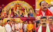 दुर्गा पूजा के साथ-साथ बनारस की तर्ज पर भव्य गंगा आरती का आयोजन, पूर्व सीएम ने किया उद्घाटन-Along with Durga Puja, a grand Ganga Aarti—modeled after the one in Banaras—was organized; the former CM inaugurated the event दुर्गा पूजा के साथ-साथ बनारस की तर्ज पर भव्य गंगा आरती का आयोजन, पूर्व सीएम ने किया उद्घाटन-Along with Durga Puja, a grand Ganga Aarti—modeled after the one in Banaras—was organized; the former CM inaugurated the event