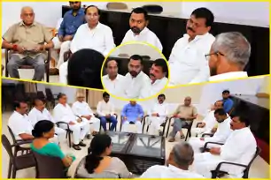 पटना स्नातक निर्वाचन क्षेत्र के चुनाव को लेकर स्वास्थ्य मंत्री निशांत ने की वरिष्ठ नेताओं के साथ बैठक, चुनावी कार्यक्रमों में होंगे शामिल पटना स्नातक निर्वाचन क्षेत्र के चुनाव को लेकर स्वास्थ्य मंत्री निशांत ने की वरिष्ठ नेताओं के साथ बैठक, चुनावी कार्यक्रमों में होंगे शामिल
