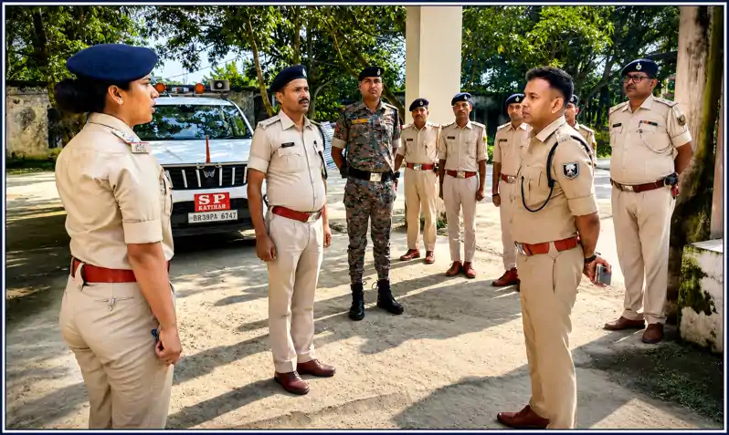 एसपी ने किया थानों का औचक निरीक्षण, पुलिसिंग व्यवस्था को लेकर दिए आवश्यक निर्देश एसपी ने किया थानों का औचक निरीक्षण, पुलिसिंग व्यवस्था को लेकर दिए आवश्यक निर्देश